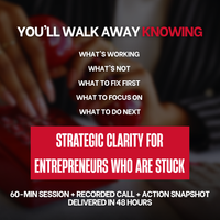 The Power Hour - 60-Minute Brand Strategy Session