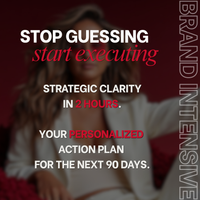 The Brand Intensive - Complete Brand Strategy Audit & 90-Day Action Plan