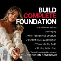 The Brand Intensive - Complete Brand Strategy Audit & 90-Day Action Plan