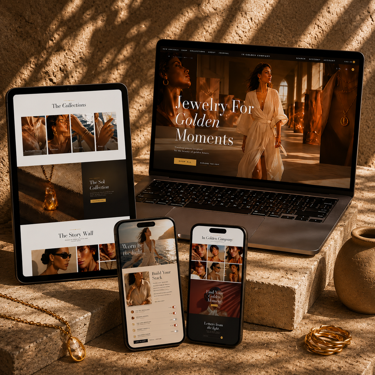 <p>Shopify Website <em>Design</em></p>
